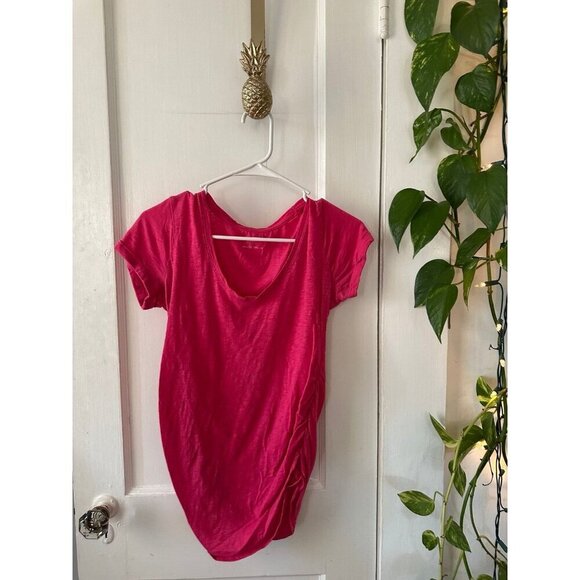 Motherhood Maternity women’s size small pink shirt - Picture 1 of 7